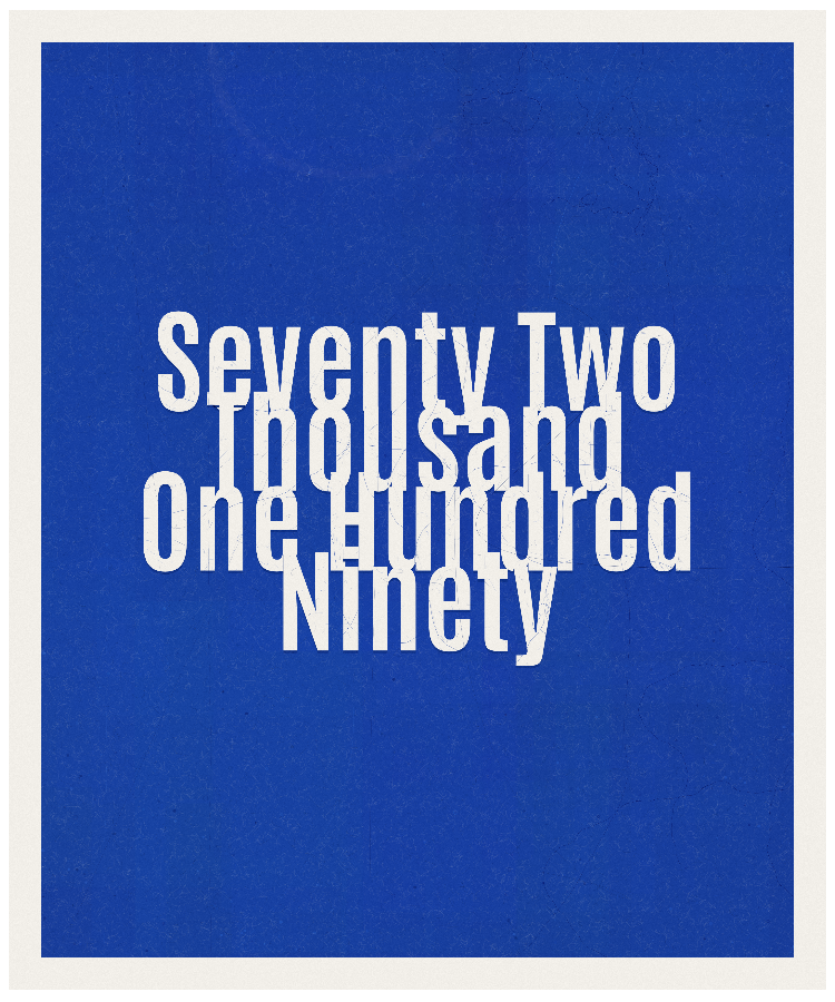 Count #72190