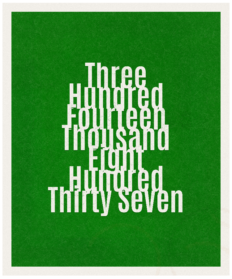 Count #314837