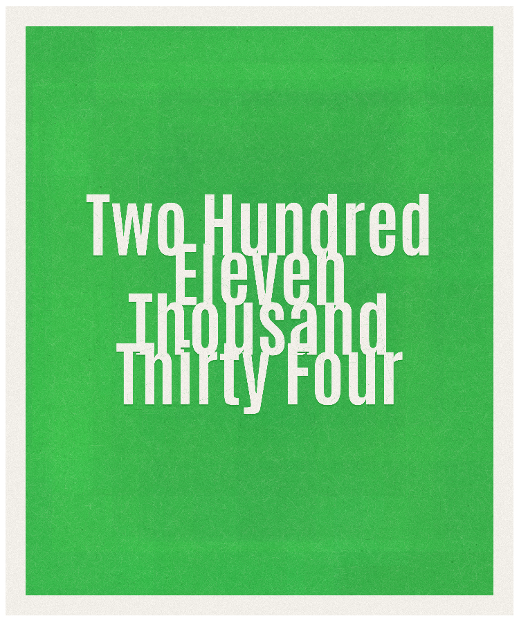 Count #211034