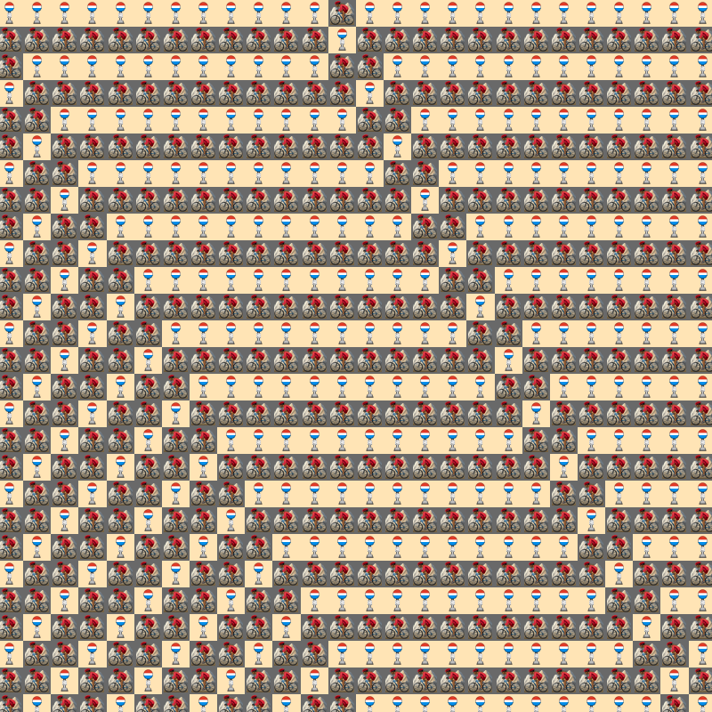 Elementary Cellular Emoji Automata #462