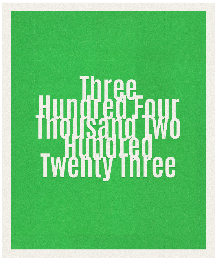 Count #304223