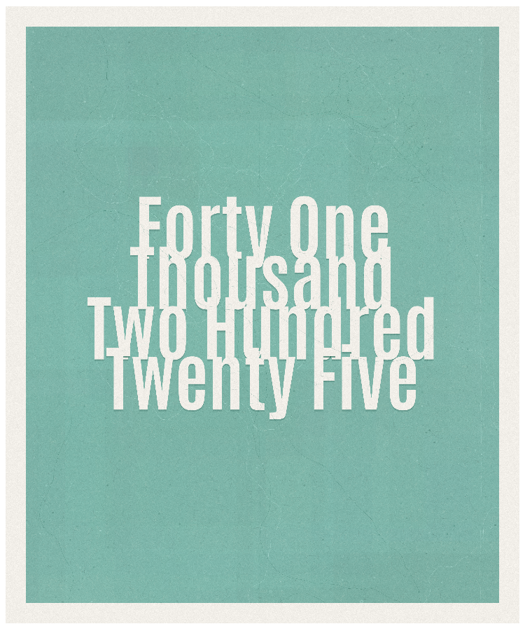 Count #41225