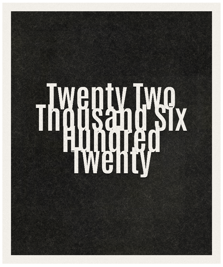 Count #22620
