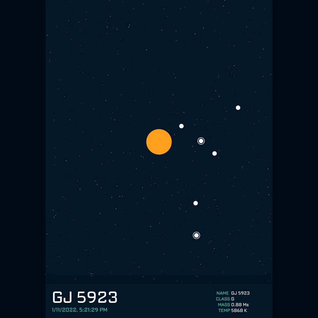 PLANETARY SYSTEM #78