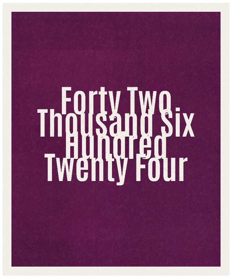 Count #42624