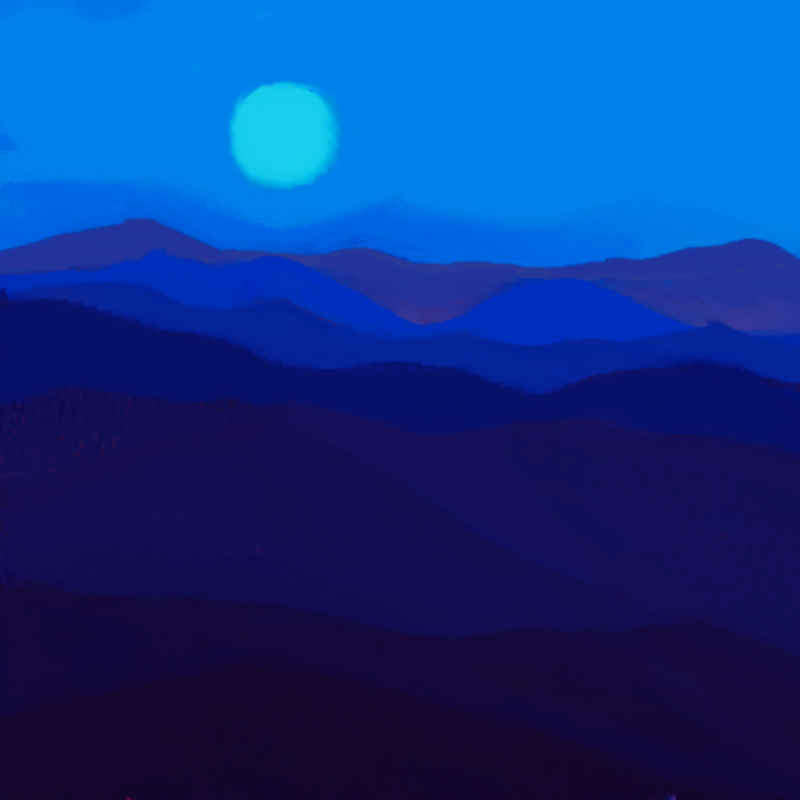 Colorful hills #12