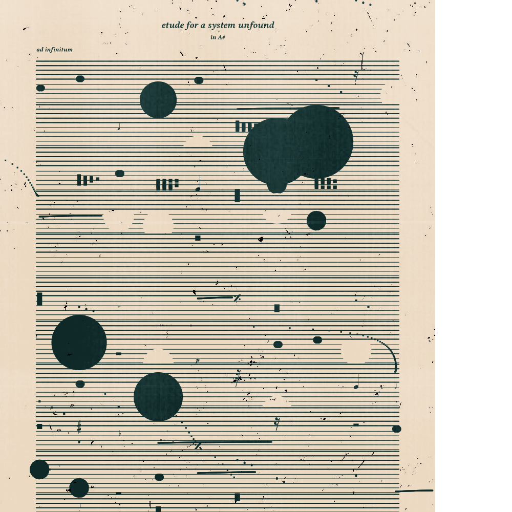 etude for a system unfound