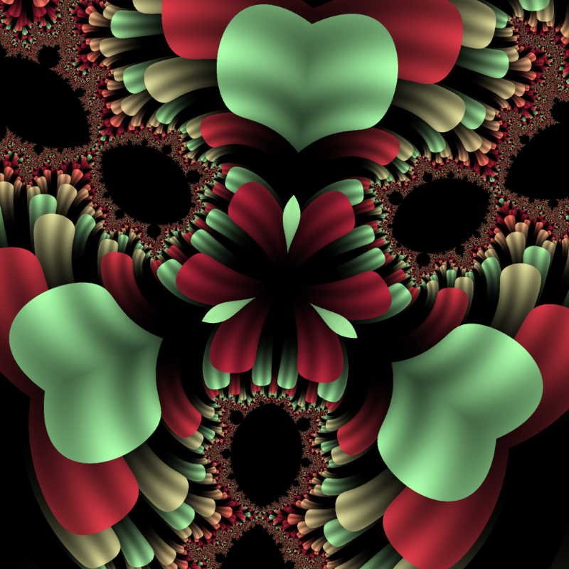 Fractal Flower #103