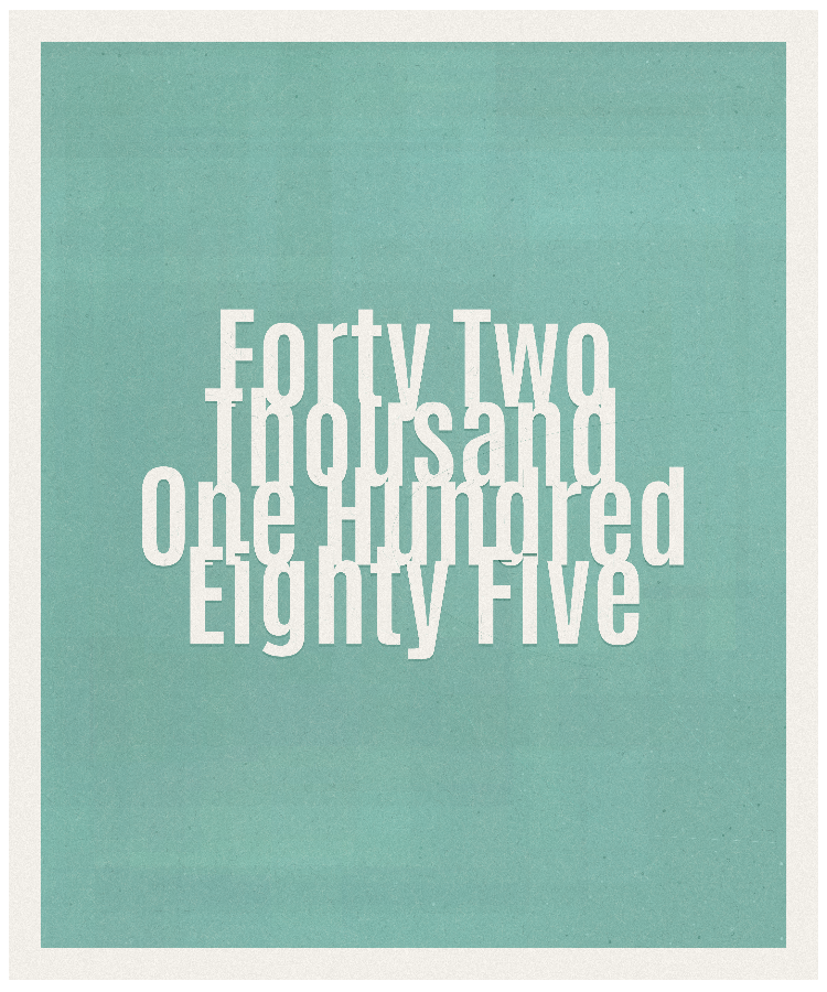 Count #42185