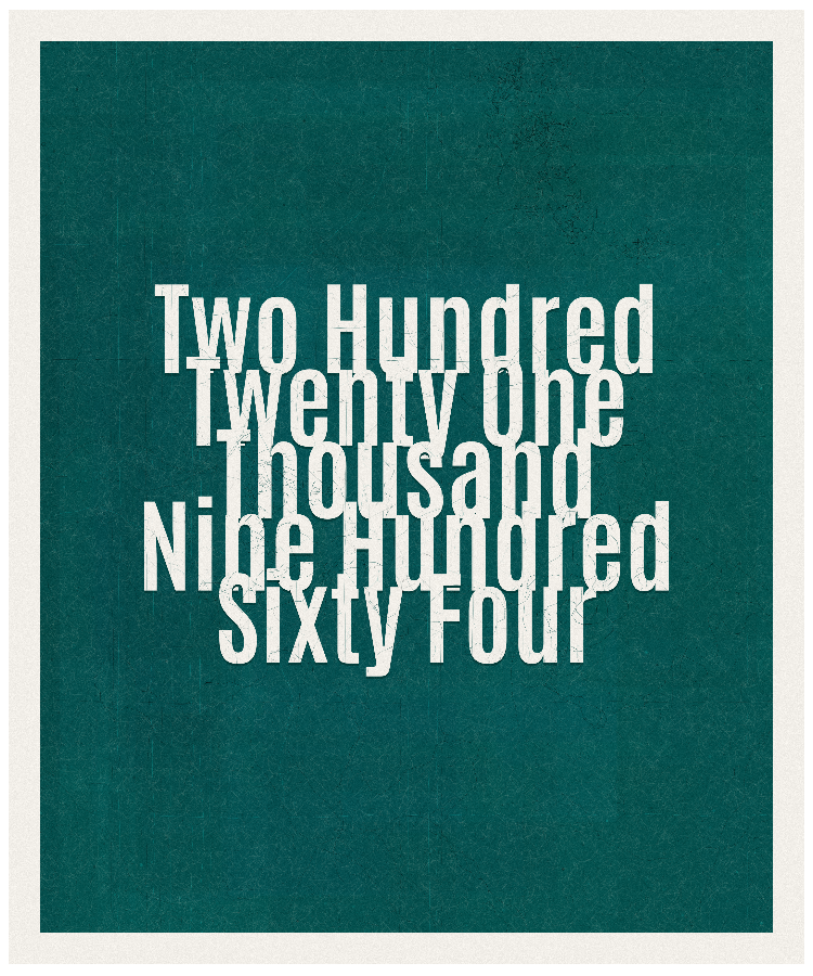 Count #221964