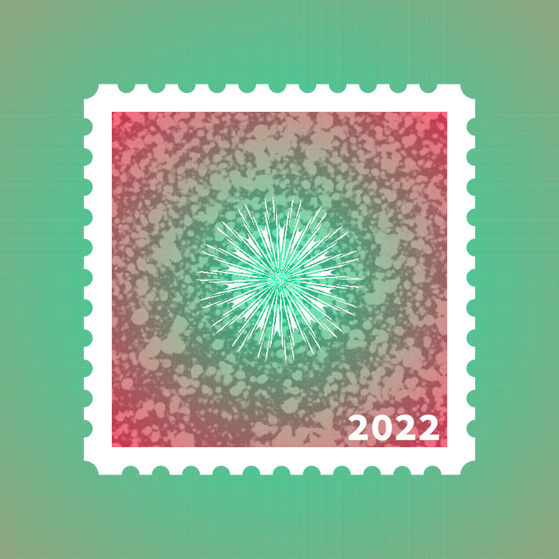 Snowflake stamp #34