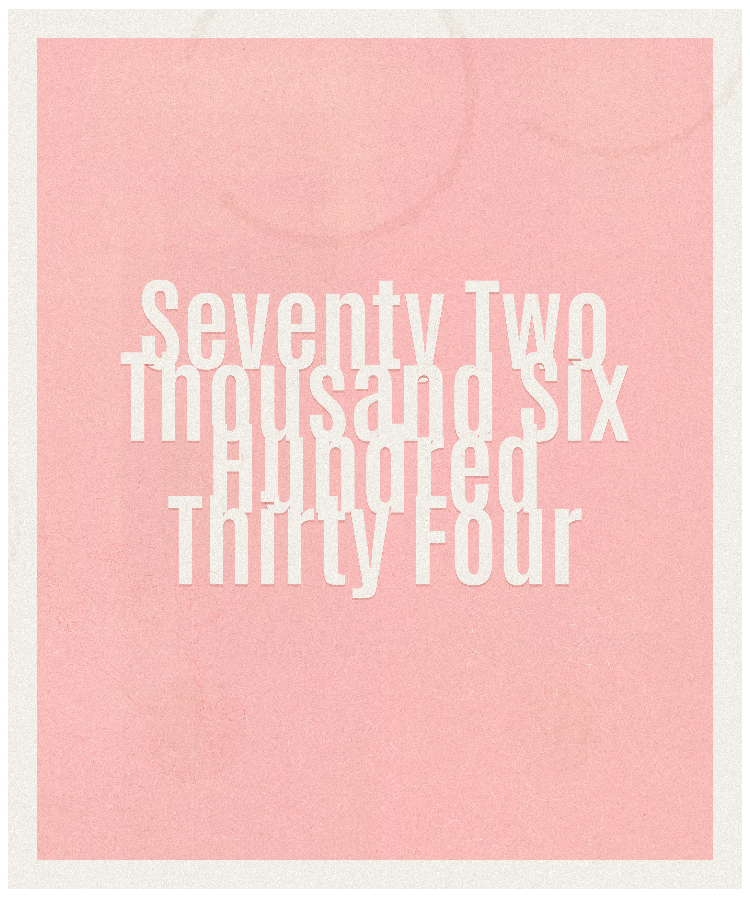 Count #72634