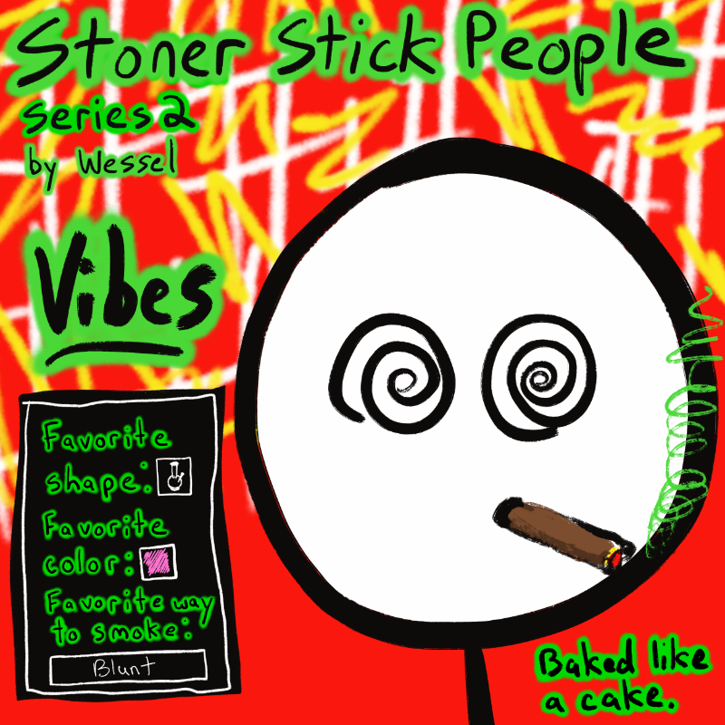 Stoner Stick People Series 2 #44