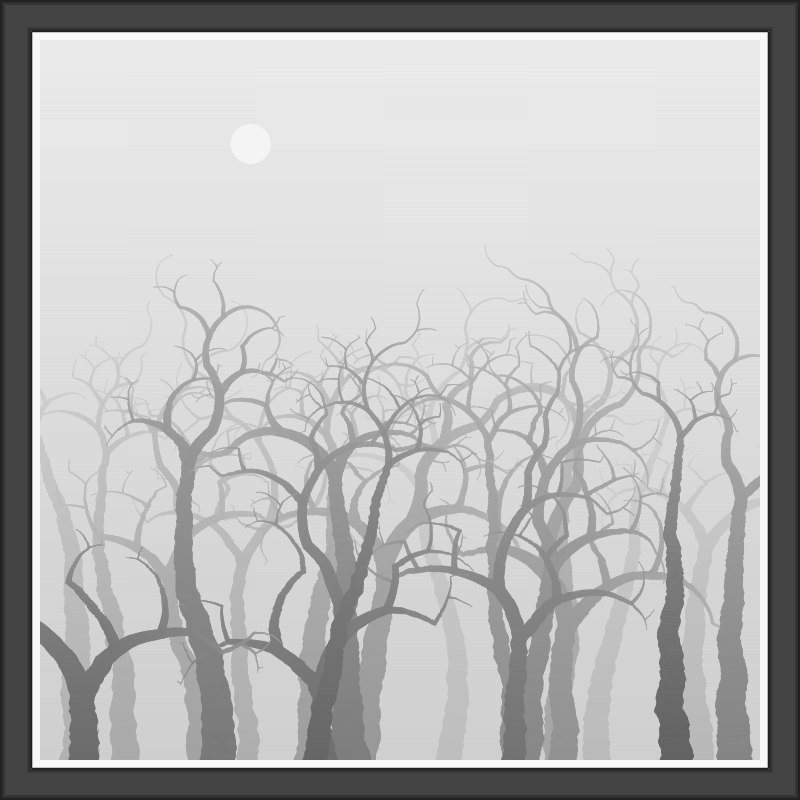 The Foggy Trees #147