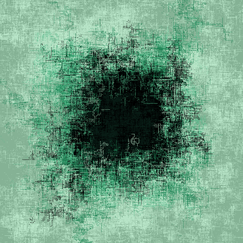 Pixel Tunnel II #454