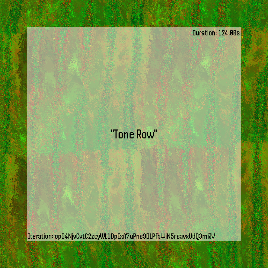 Tone Row #126