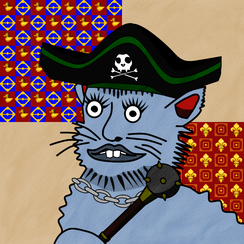 Famous Medieval Cat #23