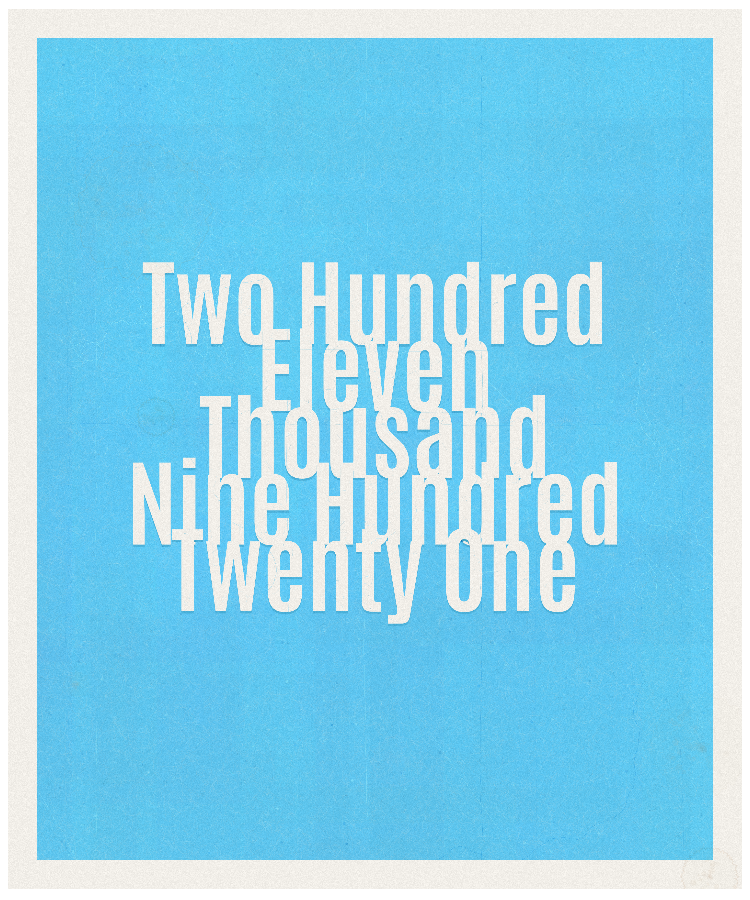 Count #211921