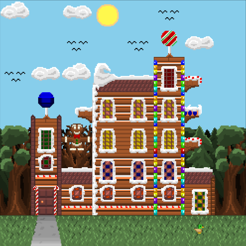 2D Mansion Candy House #112