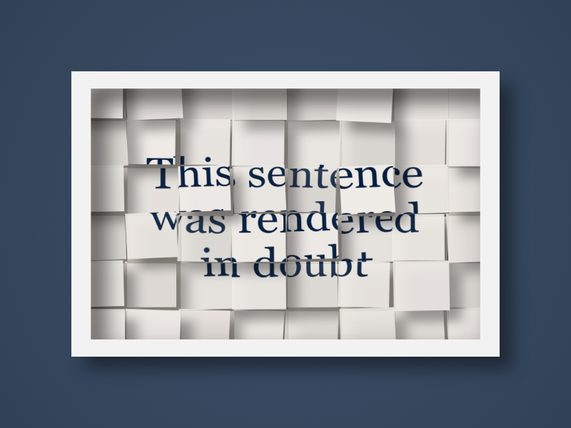 The Metaphor Machine #33026