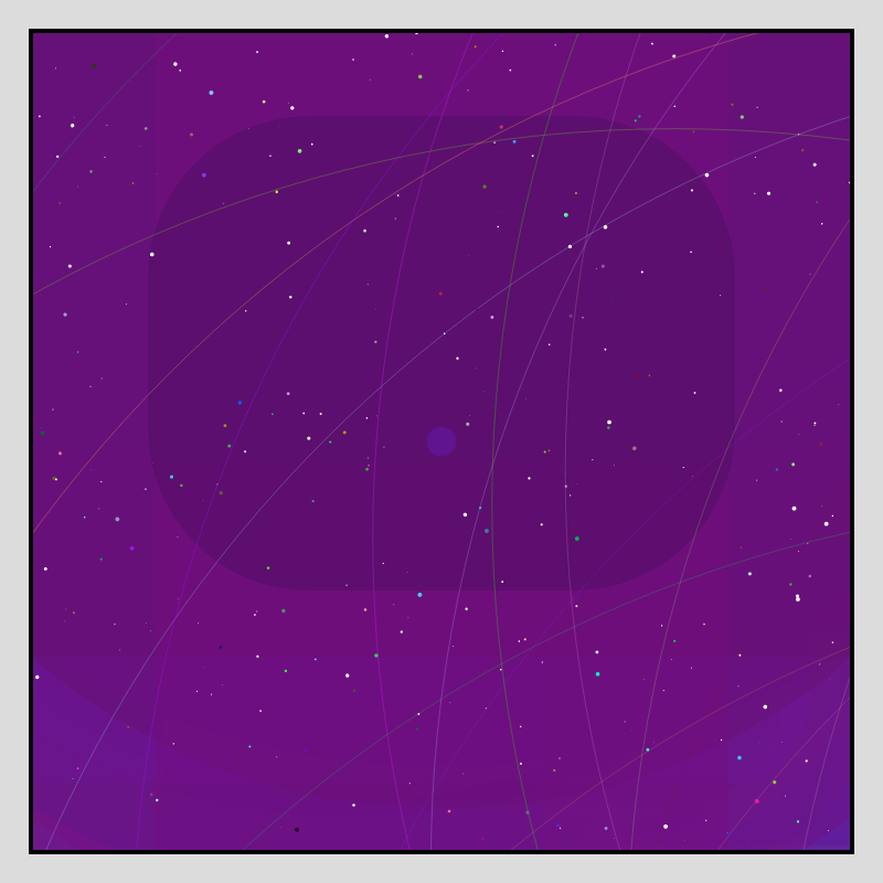 Color Field Starry B #221