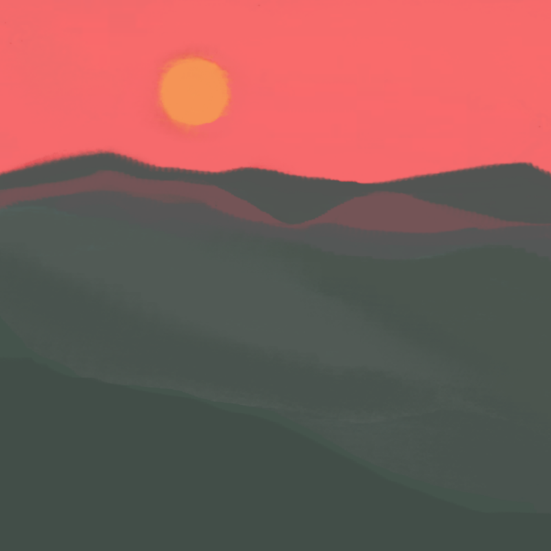 Colorful hills #1