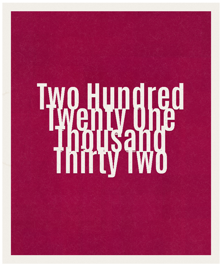 Count #221032