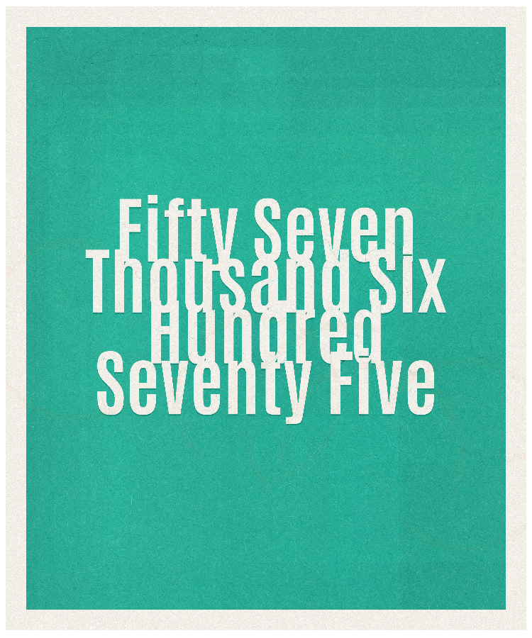 Count #57675