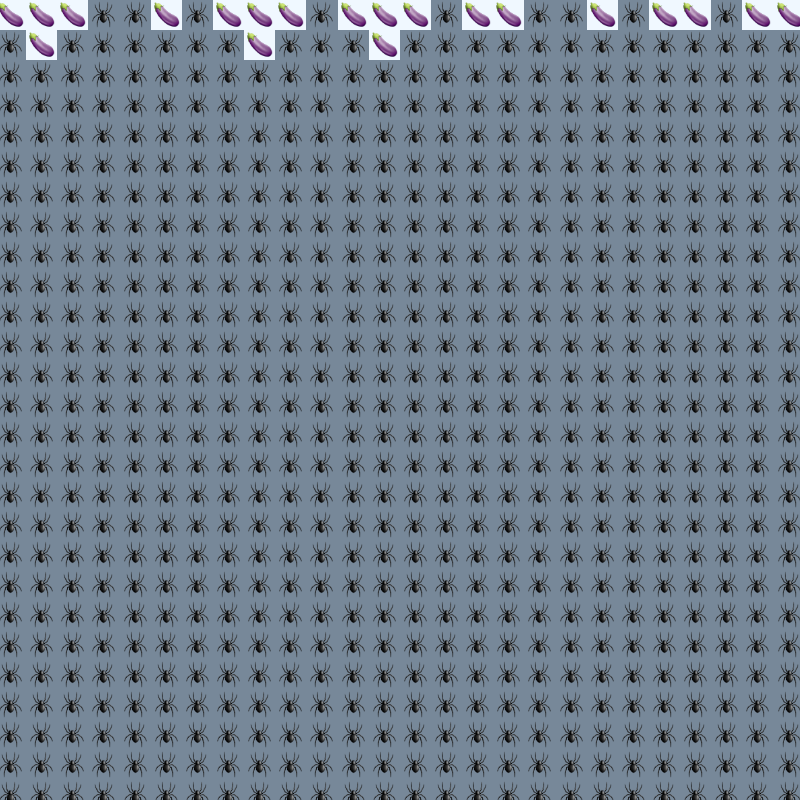 Elementary Cellular Emoji Automata #833