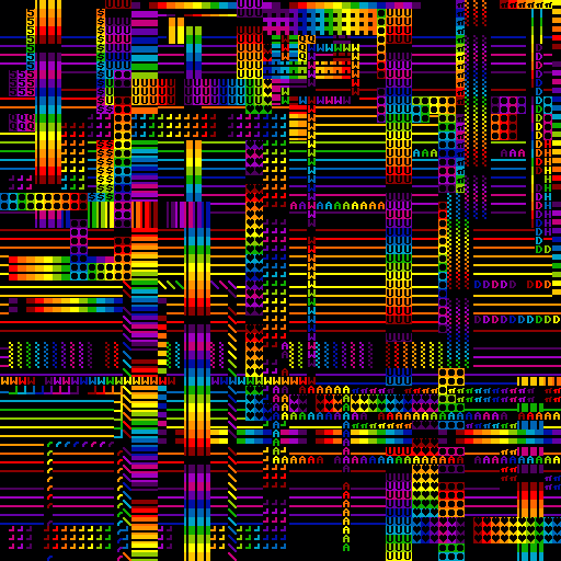 Etch a Rainbow #50