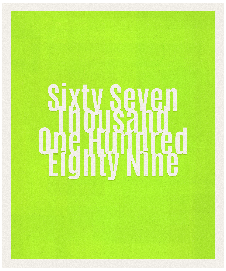 Count #67189