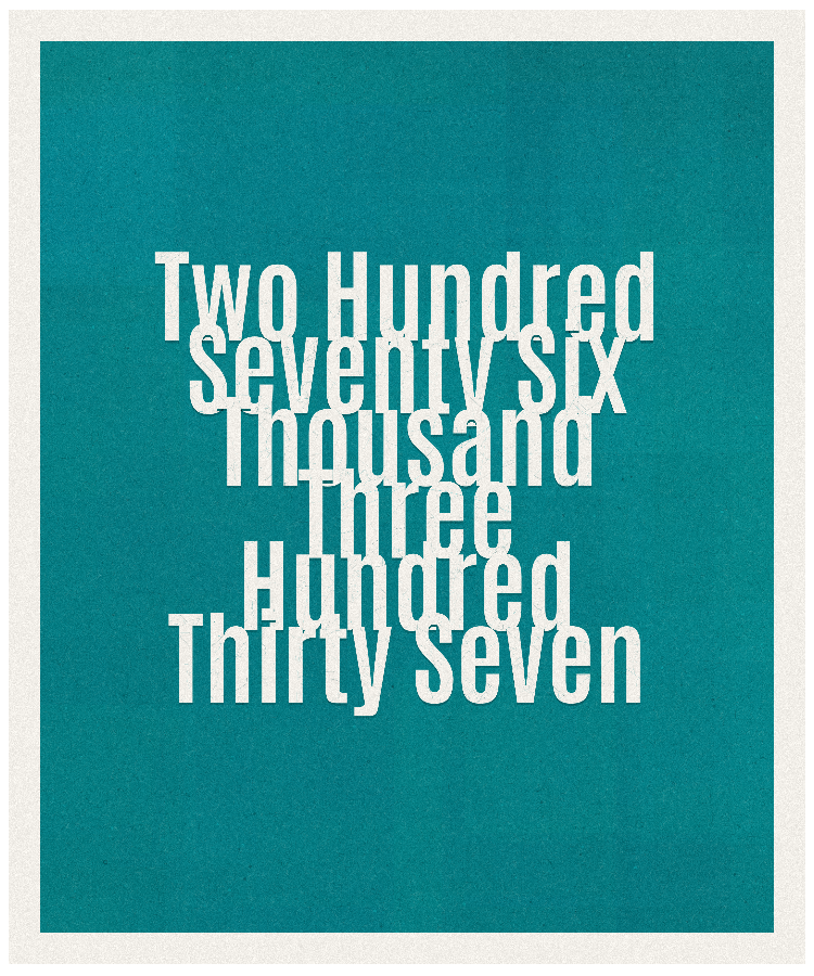 Count #276337