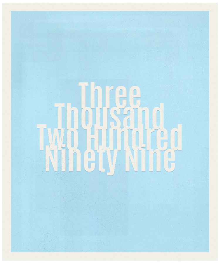 Count #3299