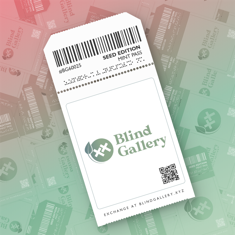 Blind Gallery Mint Pass (Seed Edition) #456