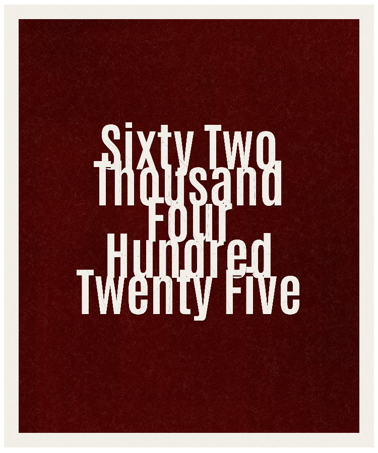 Count #62425