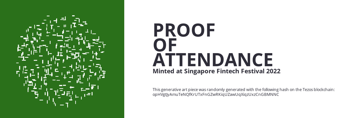 SFF2022 Proof of Attendance Token #265