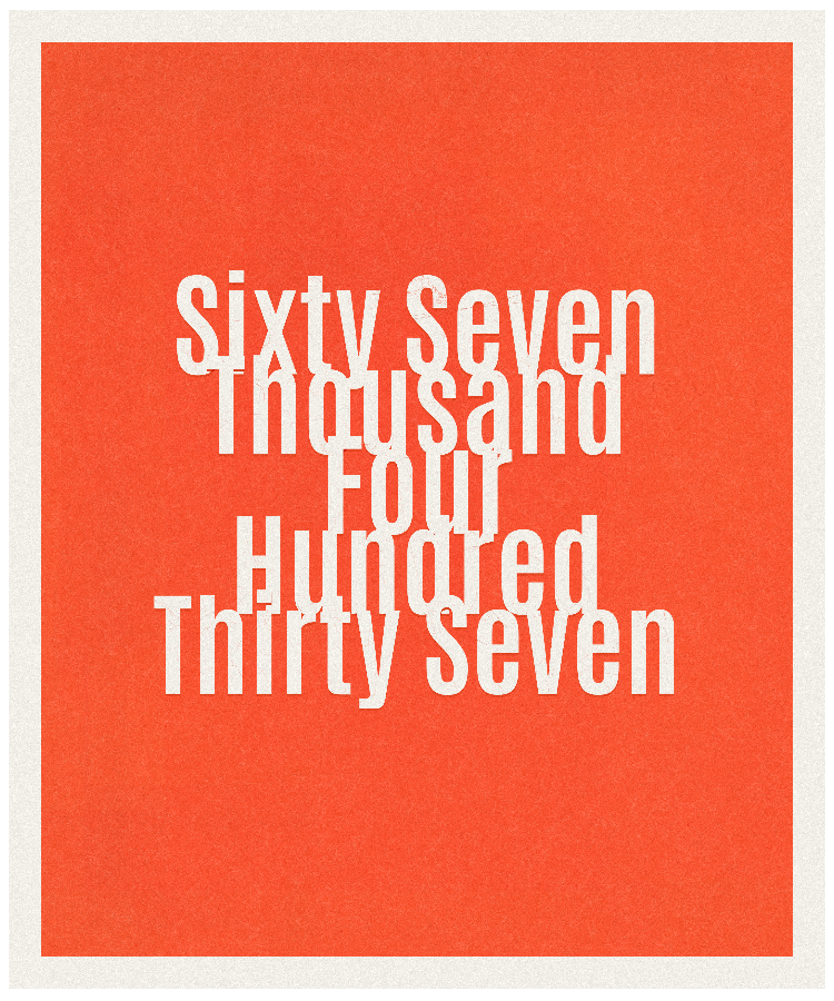 Count #67437