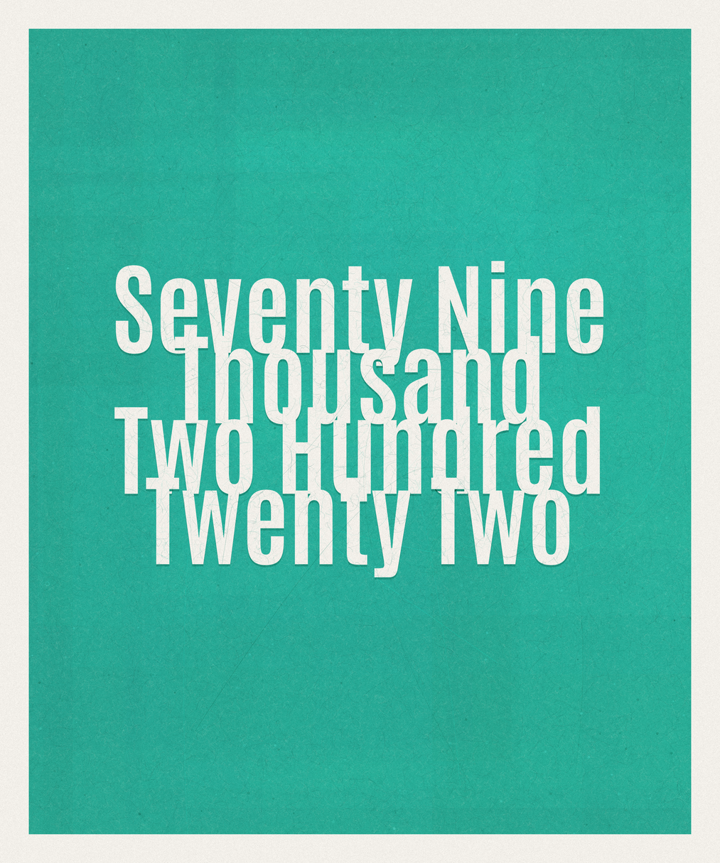 Count #79222