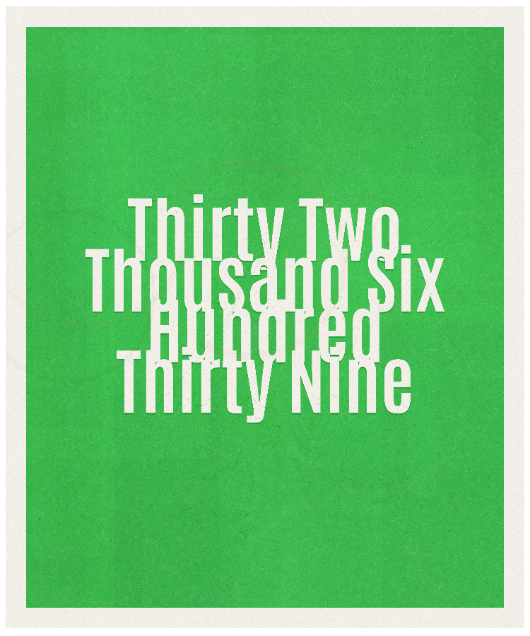 Count #32639