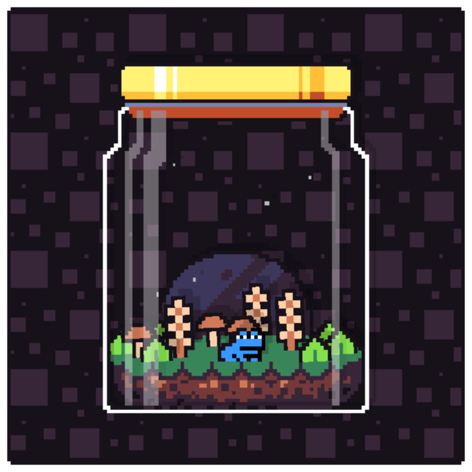 Toad Terrarium #124