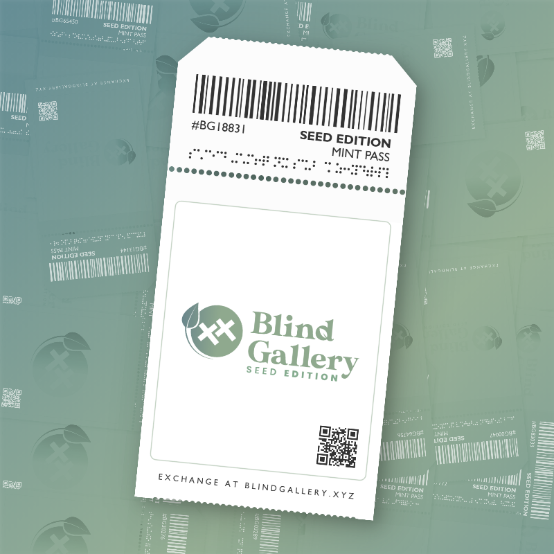 Blind Gallery Mint Pass (Seed Edition) #87