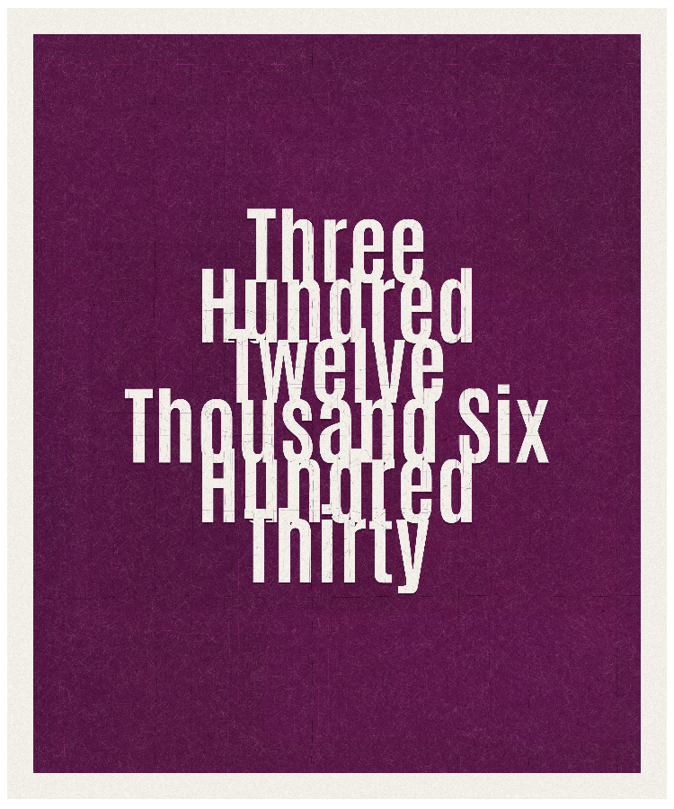 Count #312630