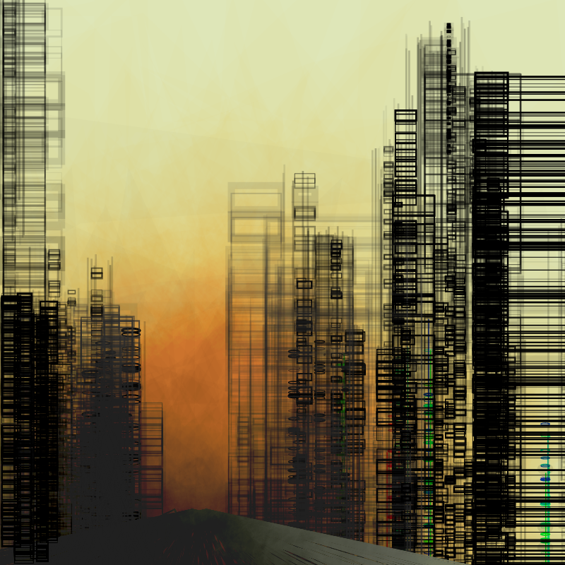 Contemporary building sketches #90