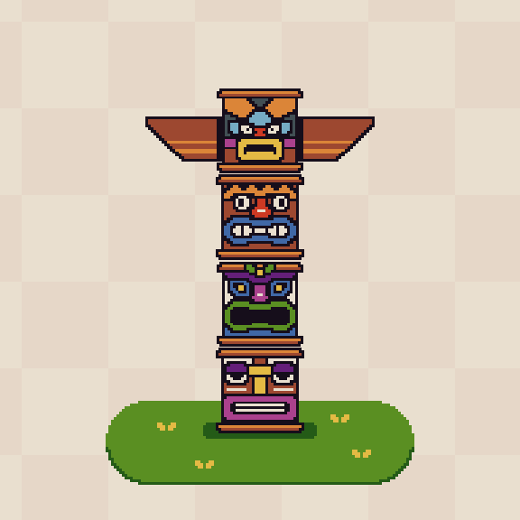 Tiki Totem  #41