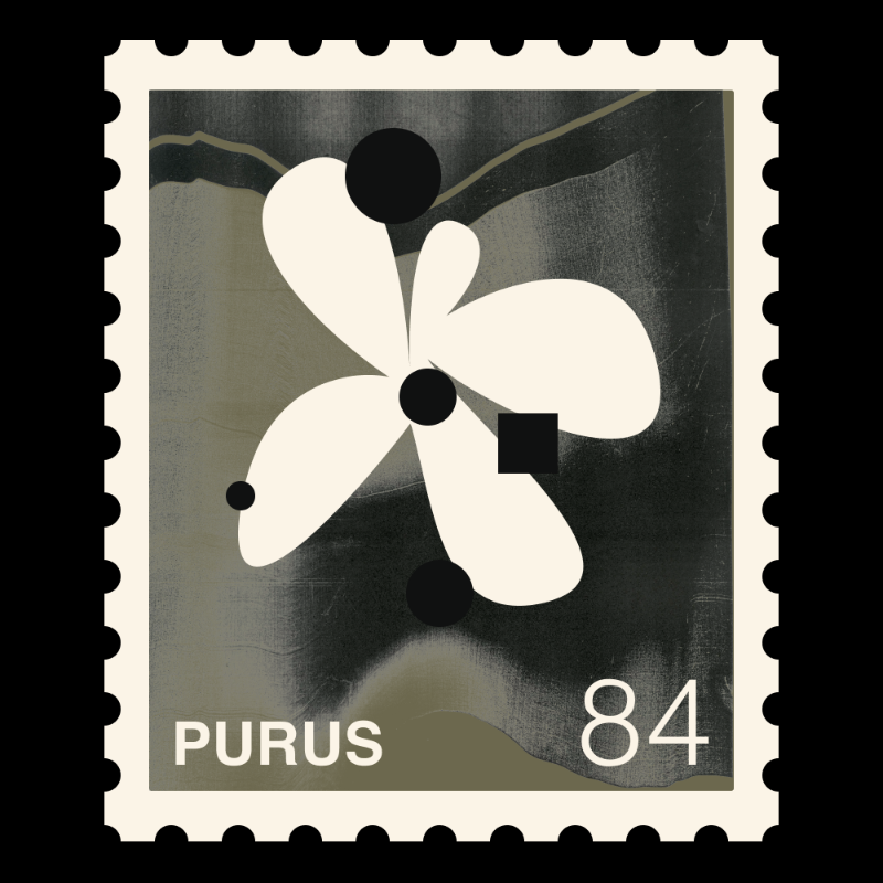 Postage stamp - Snowflakes #39