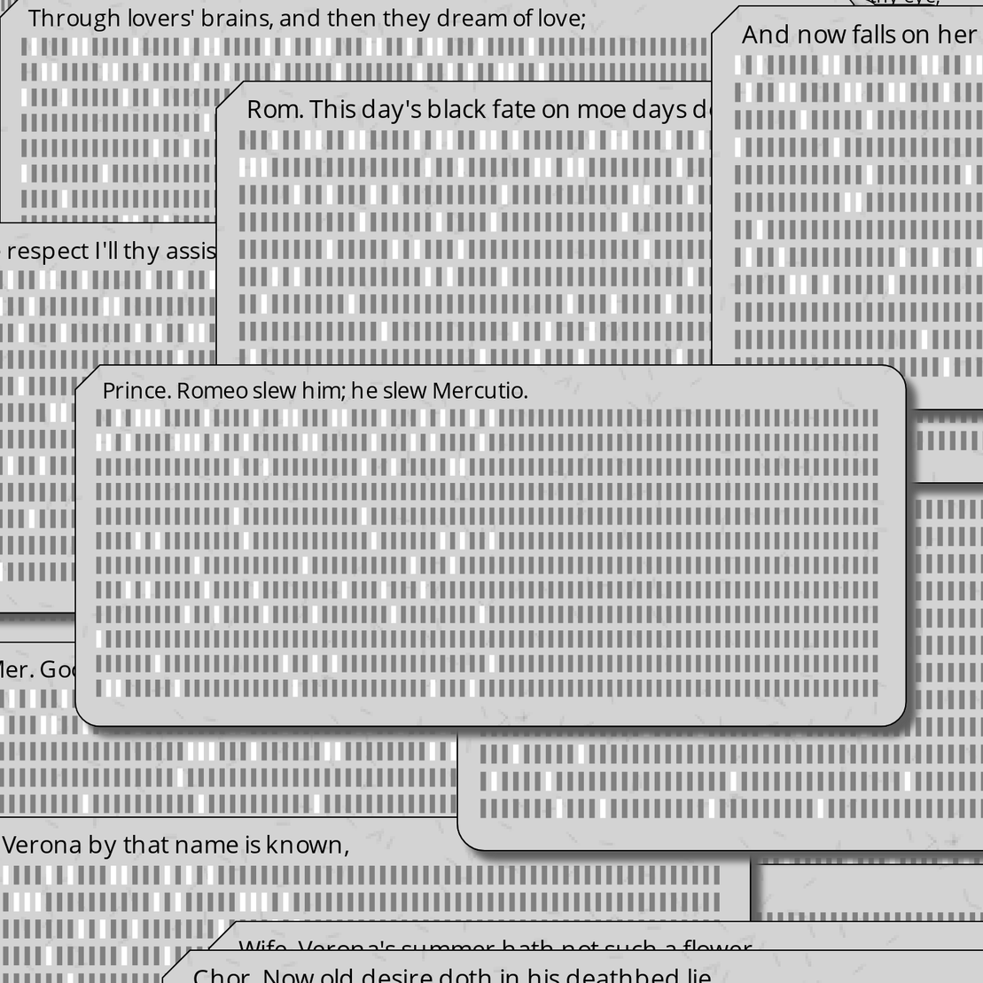 Romeo and Juliet on Punched Cards (Free)