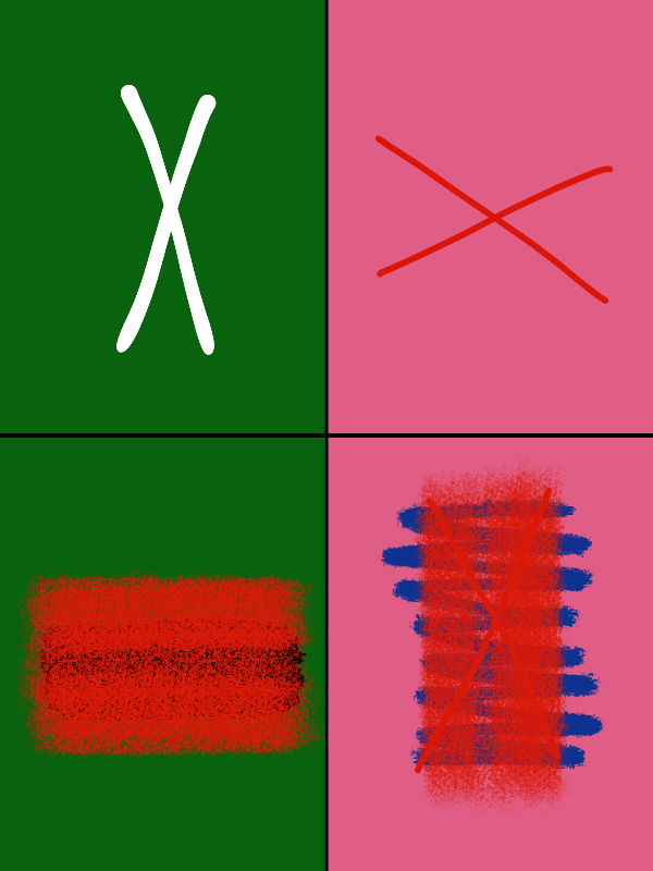 X 4 sides (Four 4) #2