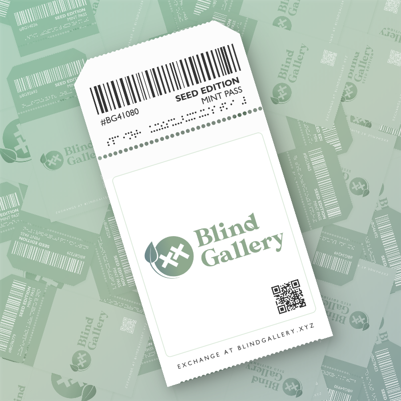 Blind Gallery Mint Pass (Seed Edition) #601