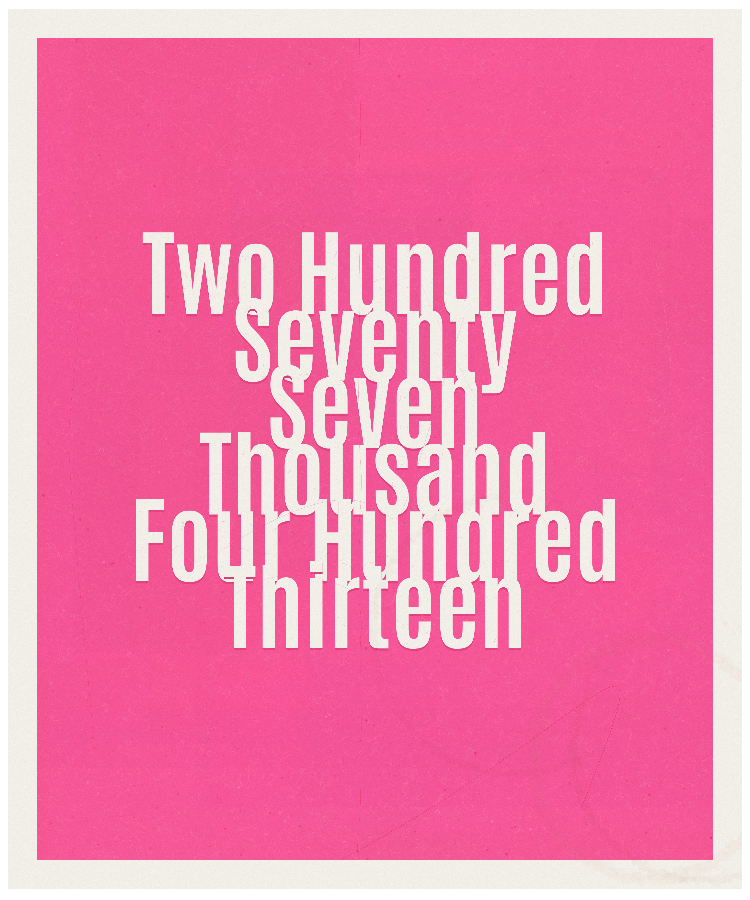 Count #277413
