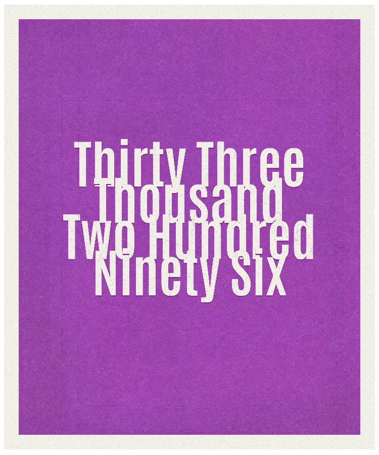 Count #33296